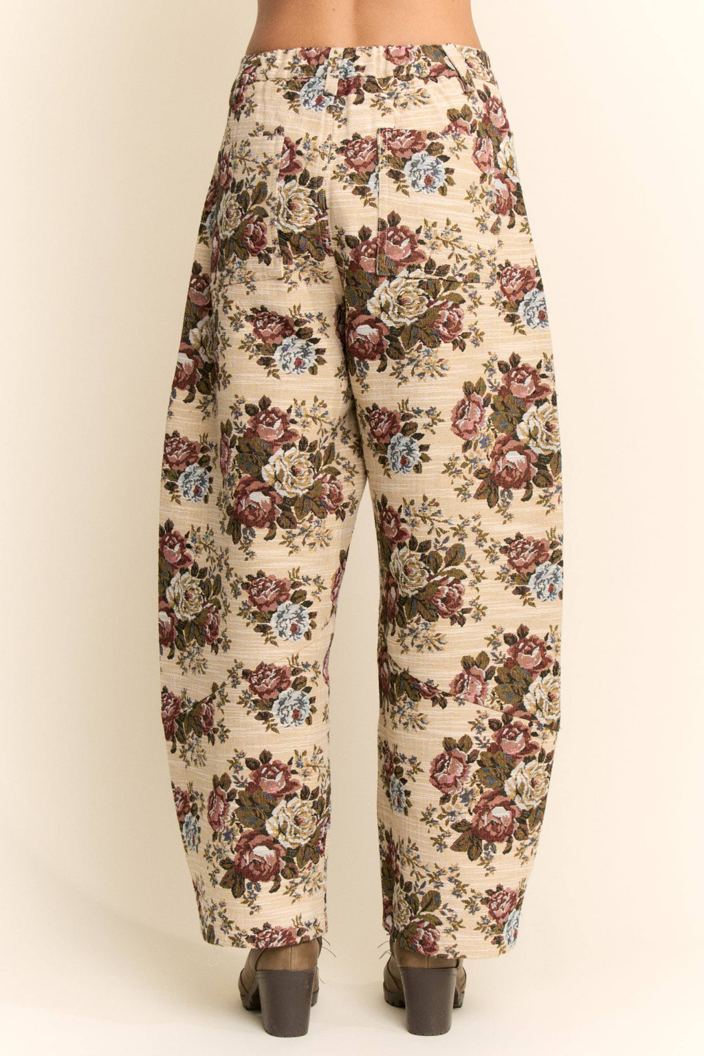 FLOWER MESH CARGO JOGGERS