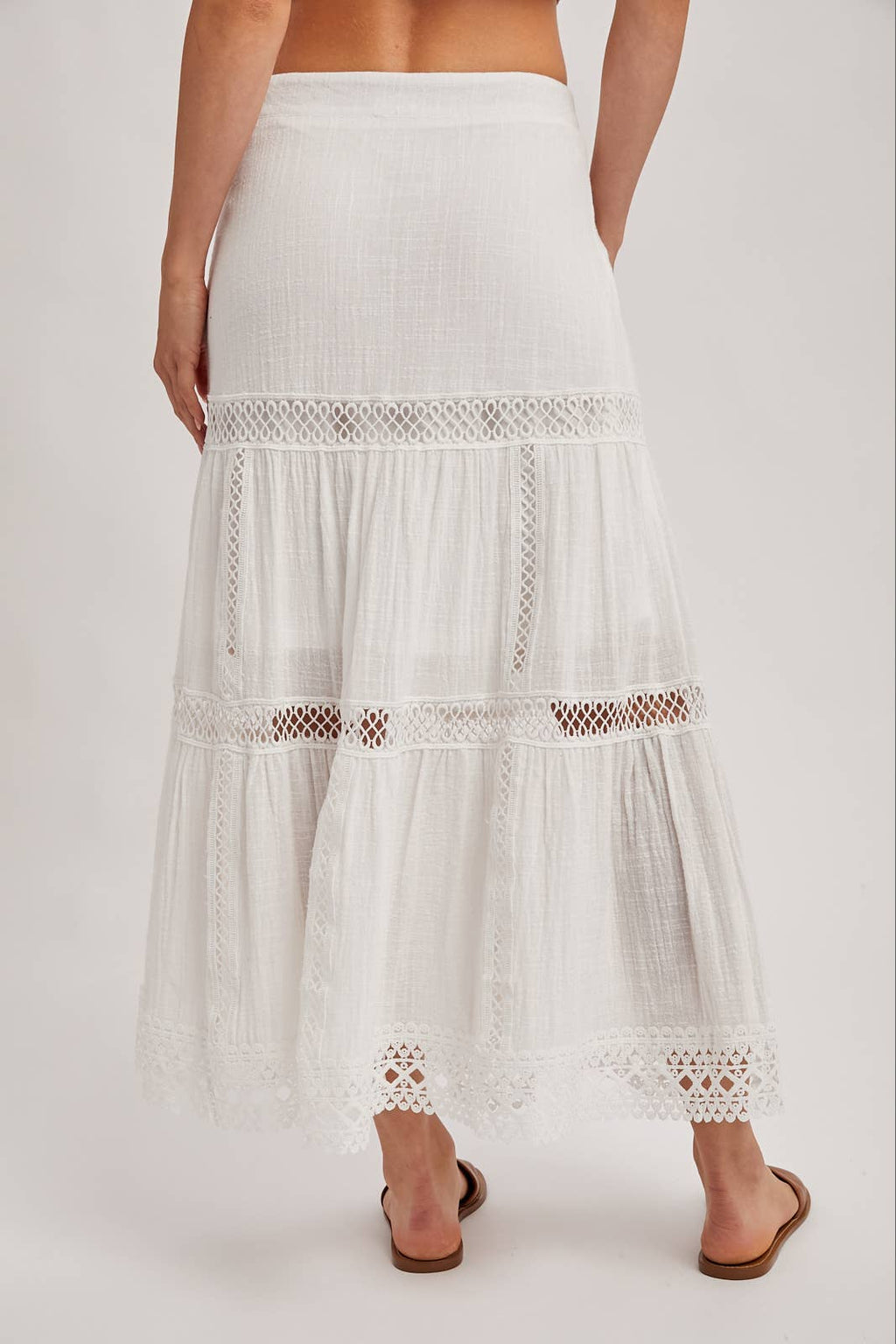 CROCHET MIDI SKIRT WESTERN BOHEMIAN